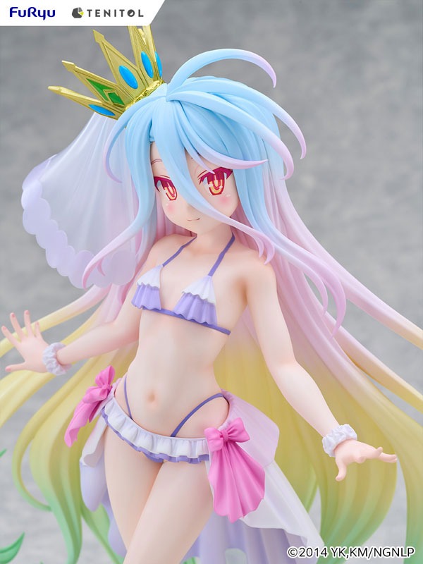 TENITOL TALL Figure Shiro - Swimwear Dress Ver. No Game No Life (29cm) By FuRyu