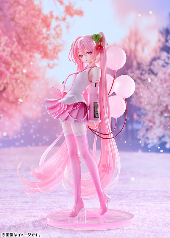 Scaled Figure 1/7 Sakura Miku - GSC G.S. Collection Illustration Contest Ver. Vocaloid By Good Smile Company