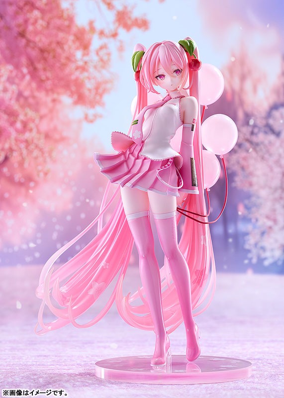 Scaled Figure 1/7 Sakura Miku - GSC G.S. Collection Illustration Contest Ver. Vocaloid By Good Smile Company