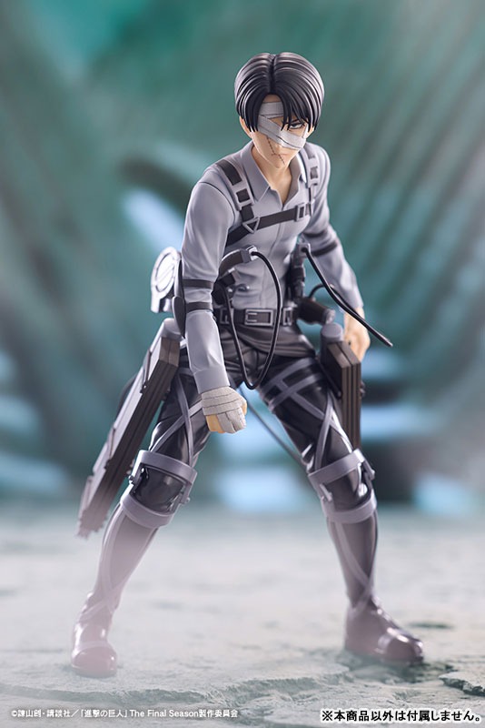OSHI WORKS Figure Levi Ackerman - Shingeki no Kyojin The Final Season (19cm) By Kotobukiya