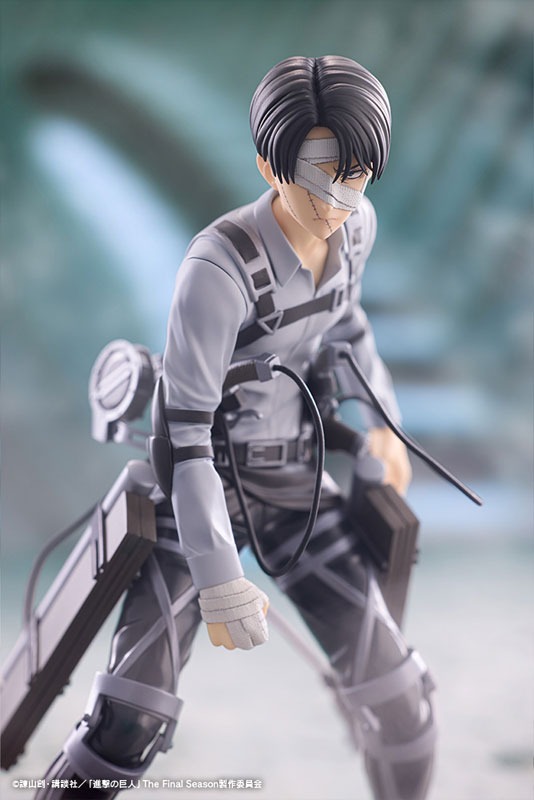 OSHI WORKS Figure Levi Ackerman - Shingeki no Kyojin The Final Season (19cm) By Kotobukiya
