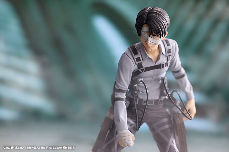 OSHI WORKS Figure Levi Ackerman - Shingeki no Kyojin The Final Season (19cm) By Kotobukiya