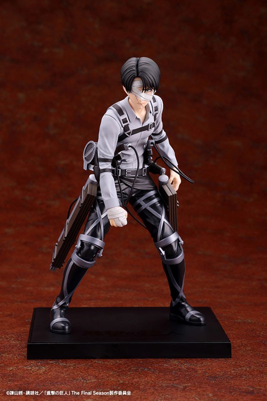 OSHI WORKS Figure Levi Ackerman - Shingeki no Kyojin The Final Season (19cm) By Kotobukiya