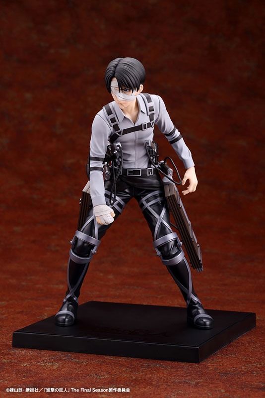 OSHI WORKS Figure Levi Ackerman - Shingeki no Kyojin The Final Season (19cm) By Kotobukiya