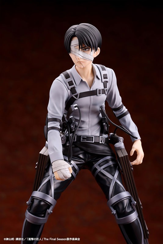 OSHI WORKS Figure Levi Ackerman - Shingeki no Kyojin The Final Season (19cm) By Kotobukiya