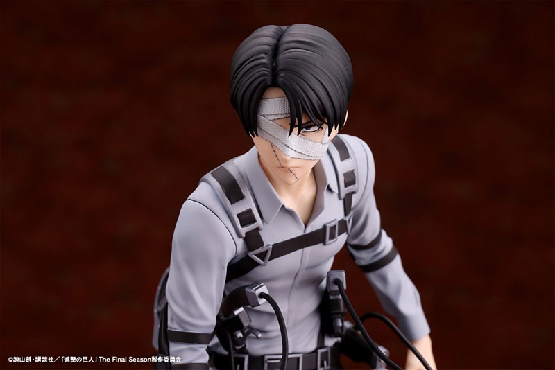 OSHI WORKS Figure Levi Ackerman - Shingeki no Kyojin The Final Season (19cm) By Kotobukiya