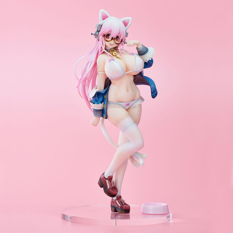 Non Scaled Figure Super Sonico - White Cat Ver. Super Sonico (27cm) (Re-Release) By Union Creative