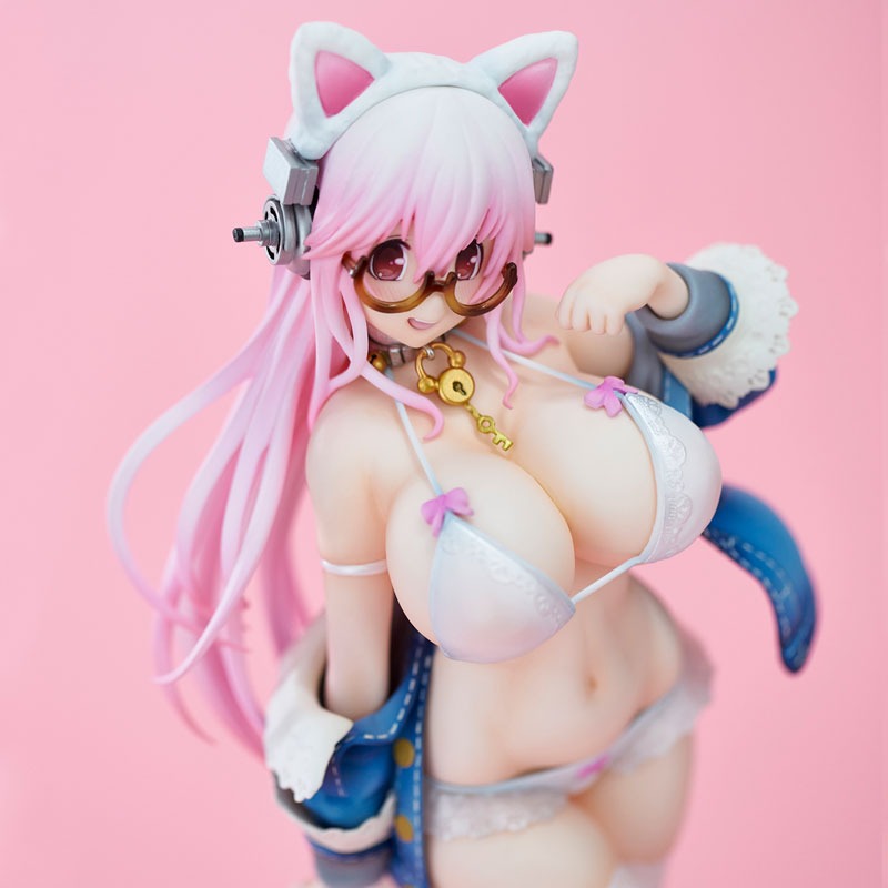 Non Scaled Figure Super Sonico - White Cat Ver. Super Sonico (27cm) (Re-Release) By Union Creative
