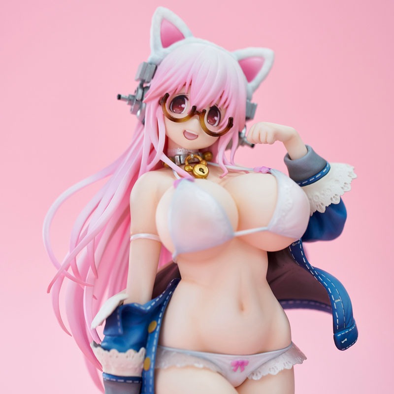 Non Scaled Figure Super Sonico - White Cat Ver. Super Sonico (27cm) (Re-Release) By Union Creative