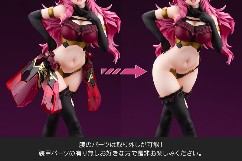 Non Scaled Figure Durga I - Darkness Queen Ver. Frame Arms Girl By Kotobukiya