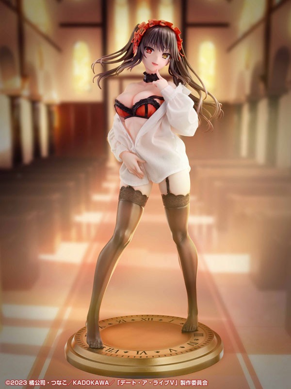 Re-Dress Scaled Figure 1/4 Figure Tokisaki Kurumi - White Shirt Ver. Date A Live By Medicos Entertainment