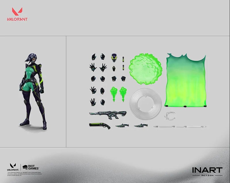 INART Action Figure 1/12 Viper - VALORANT By INART
