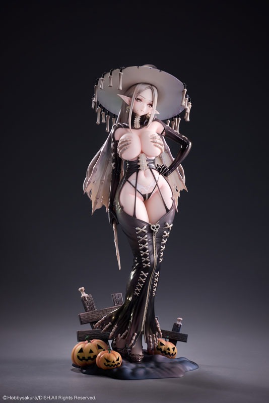 Scaled Figure 1/7 Skeleton Witch Skeletia - Illustration by DISH By Hobby Sakura