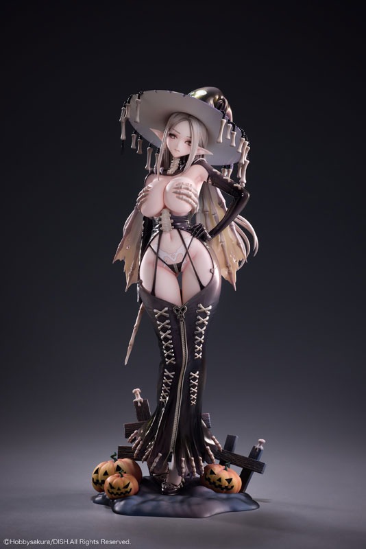 Scaled Figure 1/7 Skeleton Witch Skeletia - Illustration by DISH By Hobby Sakura