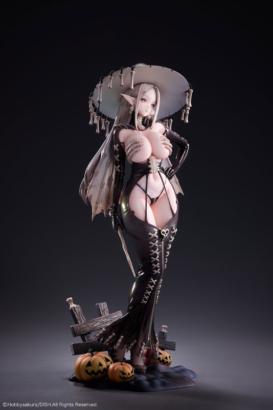 Scaled Figure 1/7 Skeleton Witch Skeletia - Illustration by DISH By Hobby Sakura