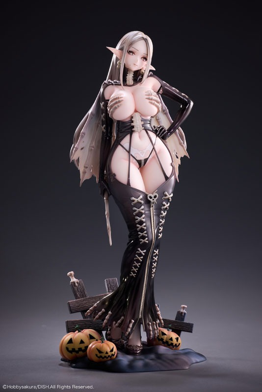 Scaled Figure 1/7 Skeleton Witch Skeletia - Illustration by DISH By Hobby Sakura