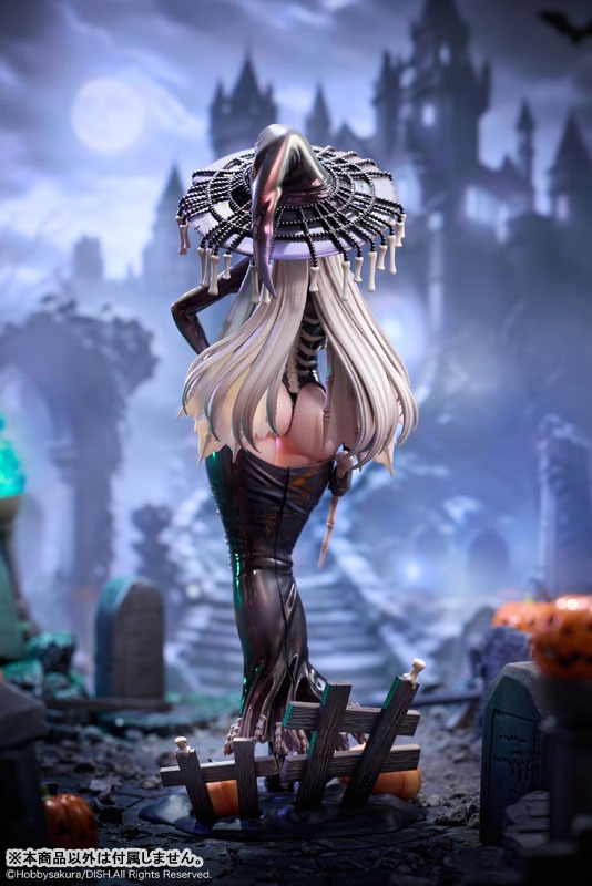 Scaled Figure 1/7 Skeleton Witch Skeletia - Illustration by DISH By Hobby Sakura