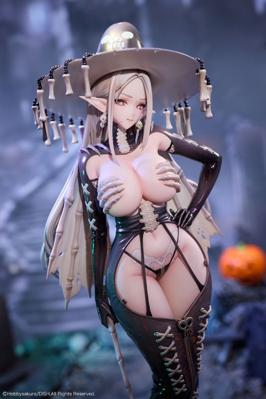 Scaled Figure 1/7 Skeleton Witch Skeletia - Illustration by DISH By Hobby Sakura