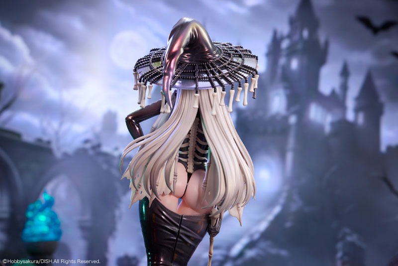 Scaled Figure 1/7 Skeleton Witch Skeletia - Illustration by DISH By Hobby Sakura