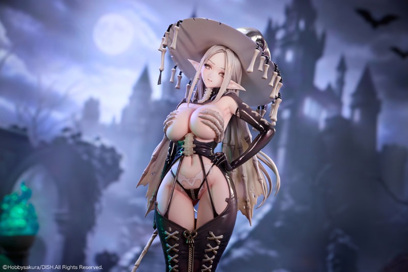 Scaled Figure 1/7 Skeleton Witch Skeletia - Illustration by DISH By Hobby Sakura