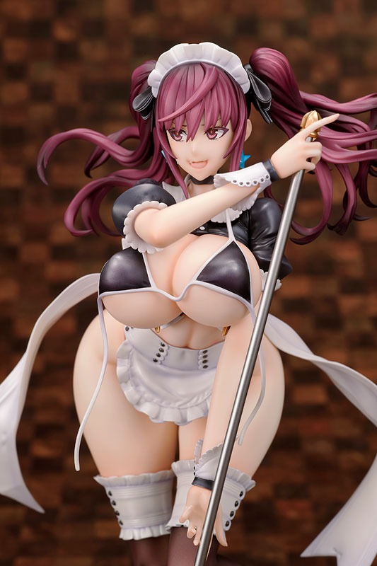 [Cast Off] Scaled Figure 1/7 Kuramoto Erika - Maid Swimsuit Ver. Zettai Junpaku ♡ Mahou Shoujo By Ques Q