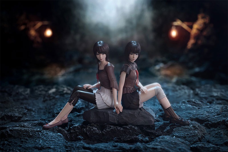 OSHI WORKS Figure Amakura Mio & Amakura Mayu - Fatal Frame II: Crimson Butterfly REMAKE (16cm) By Kotobukiya