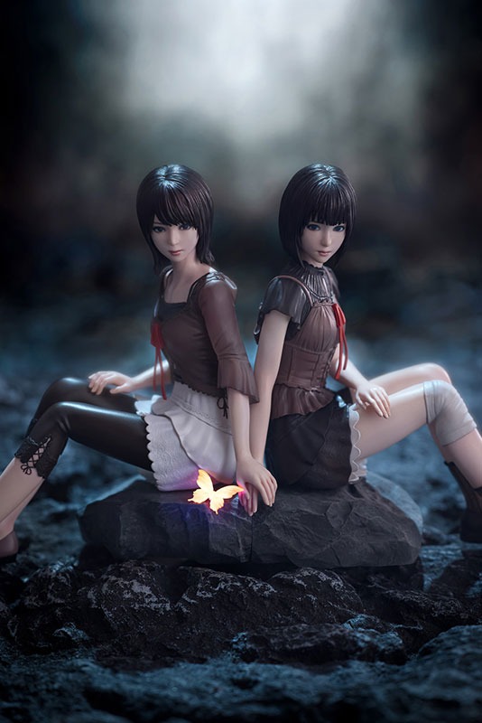 OSHI WORKS Figure Amakura Mio & Amakura Mayu - Fatal Frame II: Crimson Butterfly REMAKE (16cm) By Kotobukiya