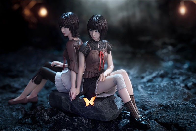 OSHI WORKS Figure Amakura Mio & Amakura Mayu - Fatal Frame II: Crimson Butterfly REMAKE (16cm) By Kotobukiya