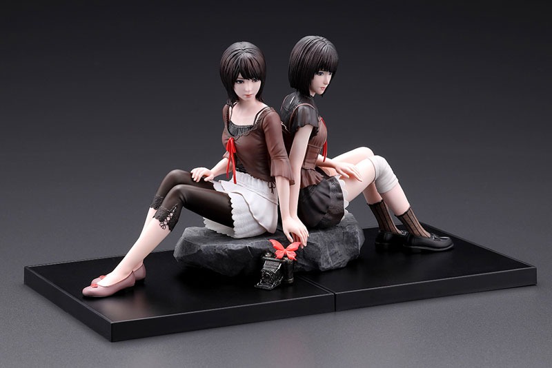 OSHI WORKS Figure Amakura Mio & Amakura Mayu - Fatal Frame II: Crimson Butterfly REMAKE (16cm) By Kotobukiya