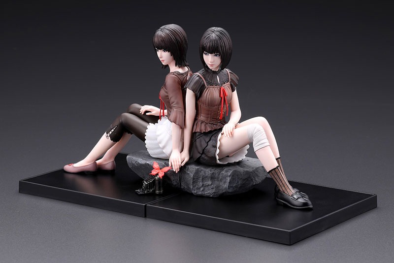OSHI WORKS Figure Amakura Mio & Amakura Mayu - Fatal Frame II: Crimson Butterfly REMAKE (16cm) By Kotobukiya