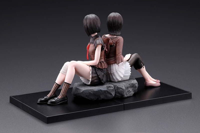 OSHI WORKS Figure Amakura Mio & Amakura Mayu - Fatal Frame II: Crimson Butterfly REMAKE (16cm) By Kotobukiya