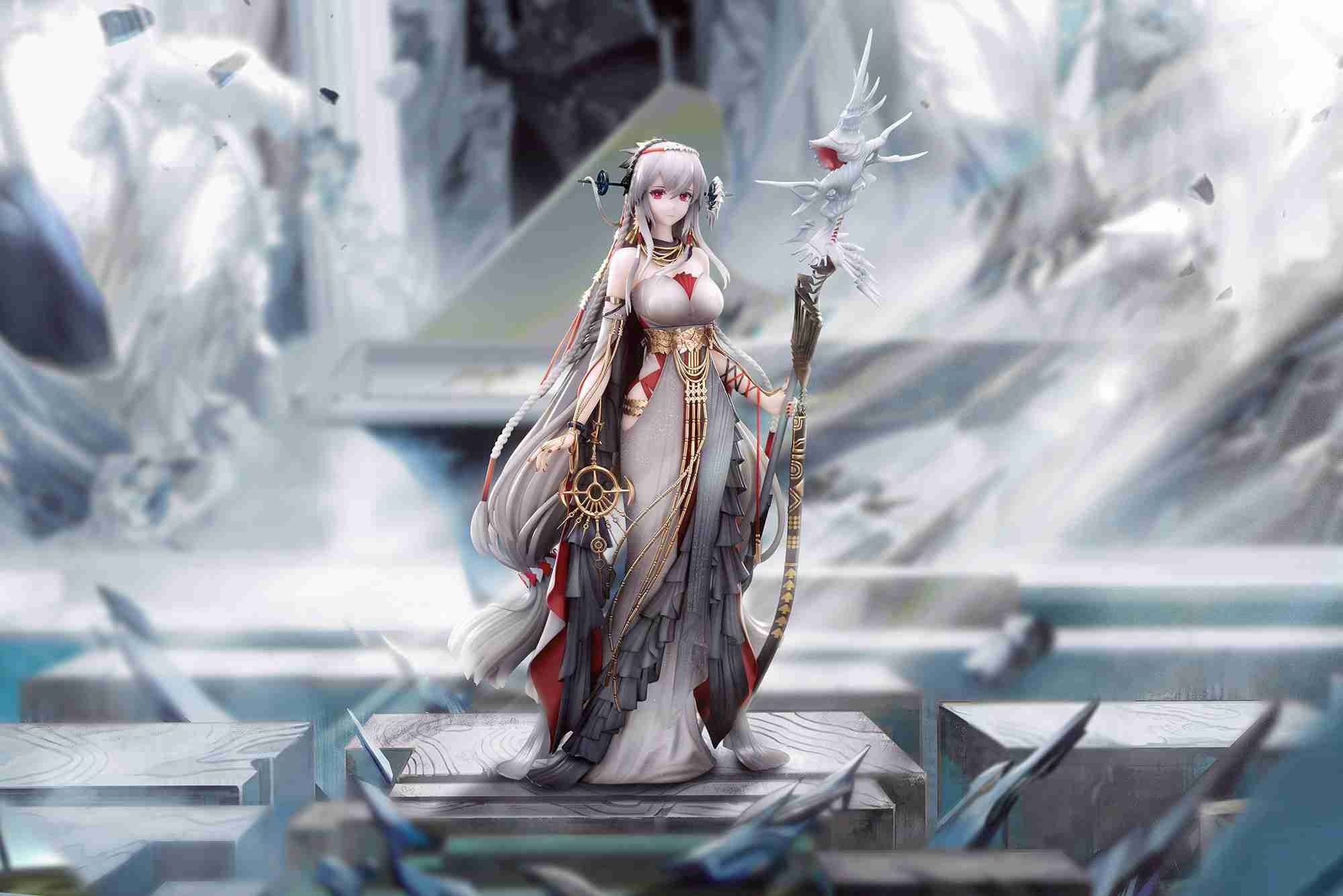 Scaled Figure 1/7 Skadi the Corrupting Heart - Ambience Synesthesia / The Pilgrim Ver. Arknights By APEX