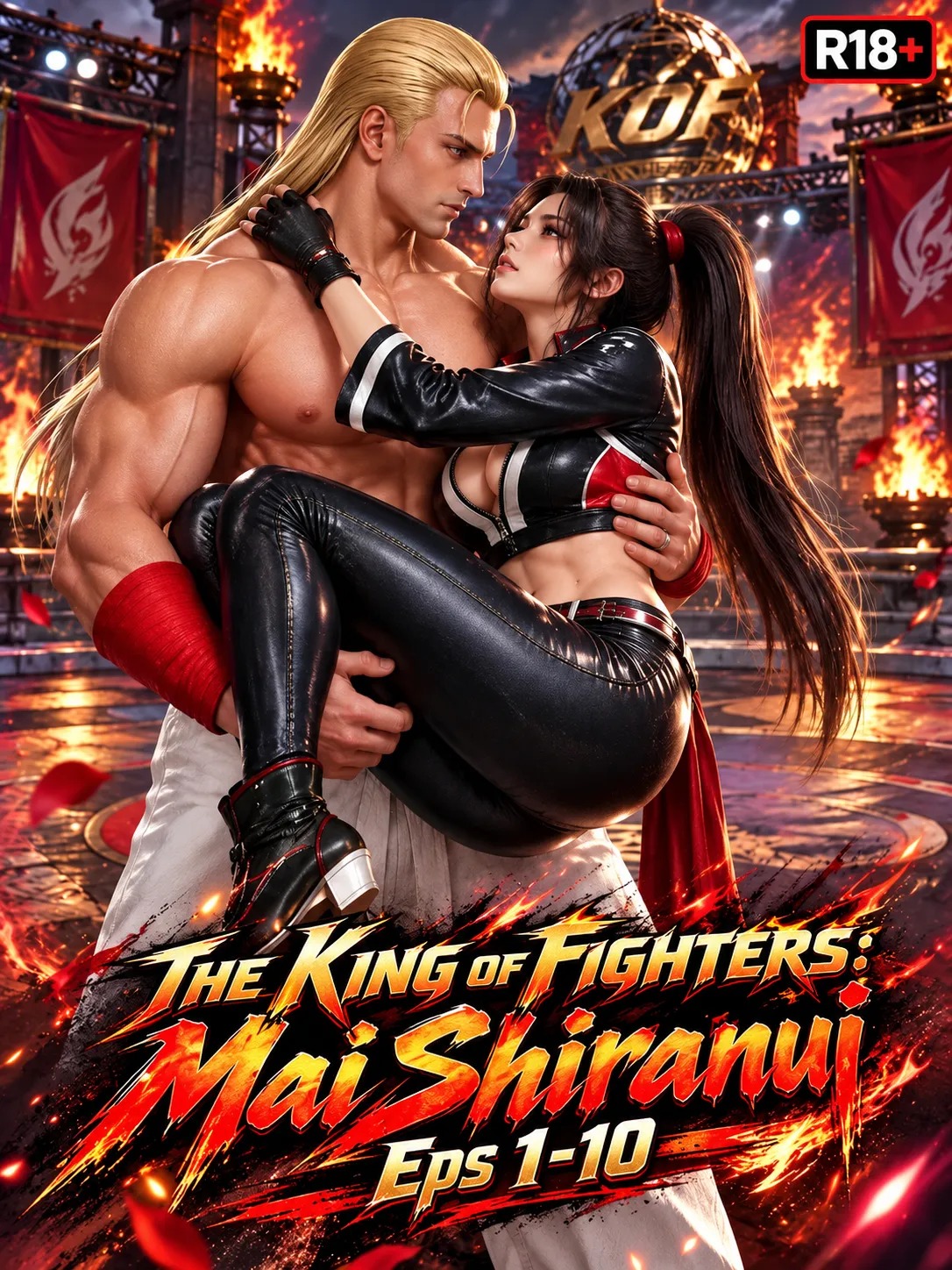 The King of Fighters: Mai Shiranui (Eps 1-10) - 47 Min Fully Uncensored AI R18 Video With English Subtitle (AIAV-343)