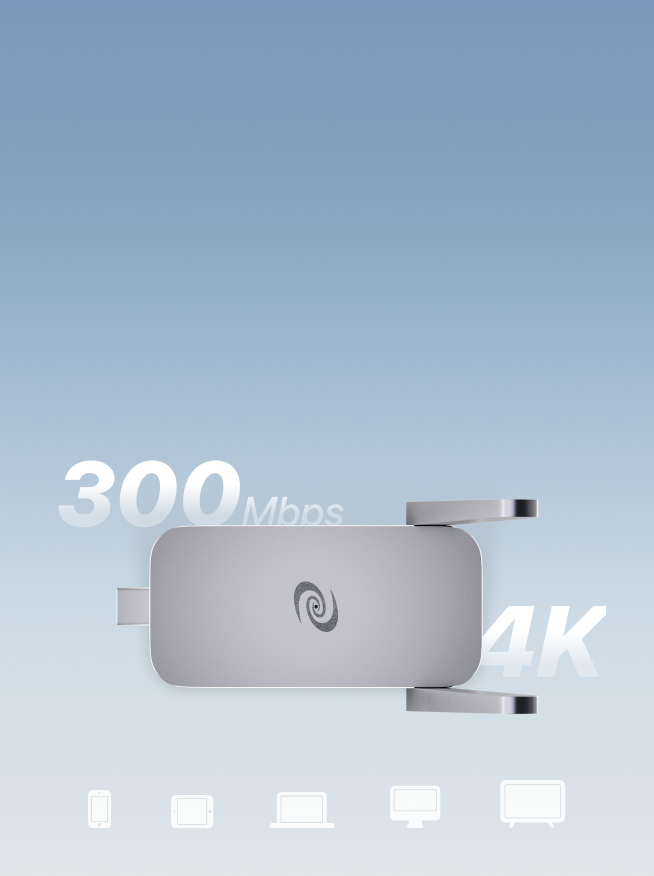 [READY STOCK ITEM] Deeper Connect Air World’s Lightest Travel Decentralized VPN Router (0.9 oz) with 300 Mbps Speed By Deeper Network