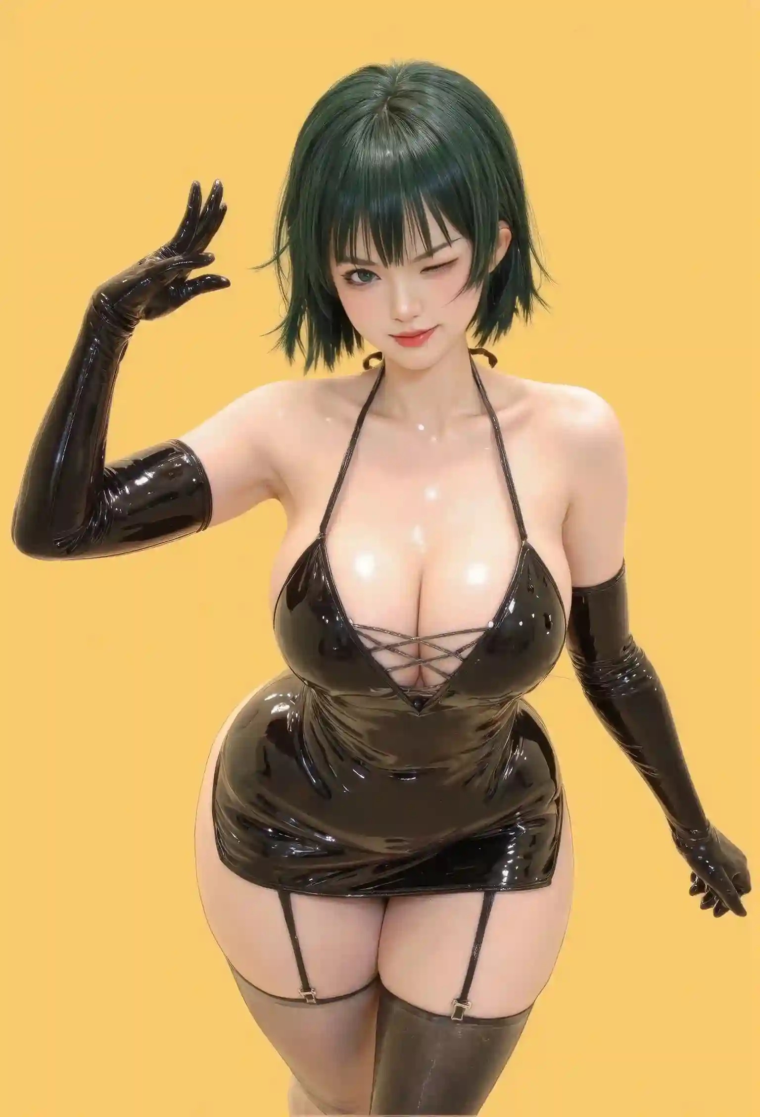 AI Cosplayer Fubuki One-Punch Man R18 Collection – 58 Uncensored Images + 7 Videos | Busty Esper Creampie Digital Download
