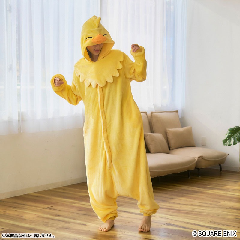 Pajamas Costume Fat Chocobo Free Size - FINAL FANTASY XIV By Square Enix