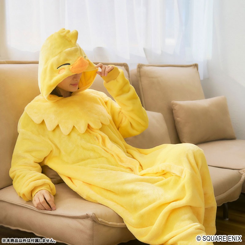 Pajamas Costume Fat Chocobo Free Size - FINAL FANTASY XIV By Square Enix