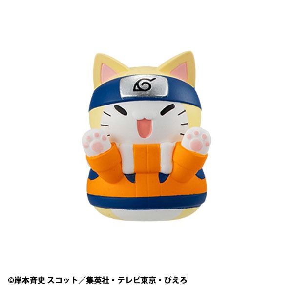 [Set of 8] MEGA CAT PROJECT Naruto Shippuden Come Here Sasuke-kun (Re-Release) By MegaHouse