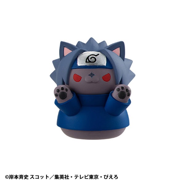 [Set of 8] MEGA CAT PROJECT Naruto Shippuden Come Here Sasuke-kun (Re-Release) By MegaHouse