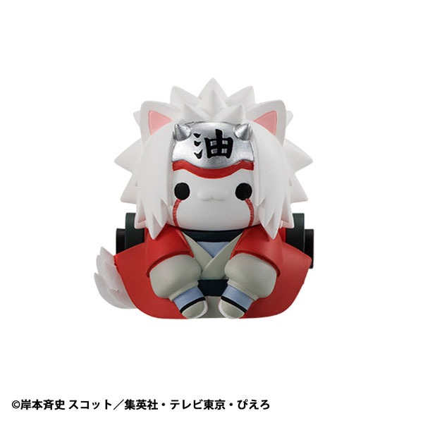 [Set of 8] MEGA CAT PROJECT Naruto Shippuden Come Here Sasuke-kun (Re-Release) By MegaHouse
