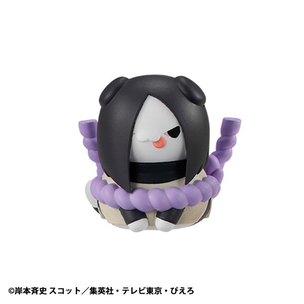 [Set of 8] MEGA CAT PROJECT Naruto Shippuden Come Here Sasuke-kun (Re-Release) By MegaHouse