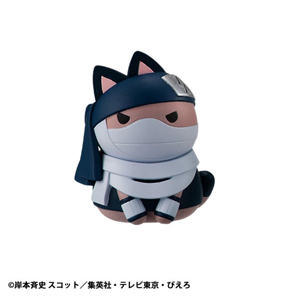 [Set of 8] MEGA CAT PROJECT Naruto Shippuden Come Here Sasuke-kun (Re-Release) By MegaHouse