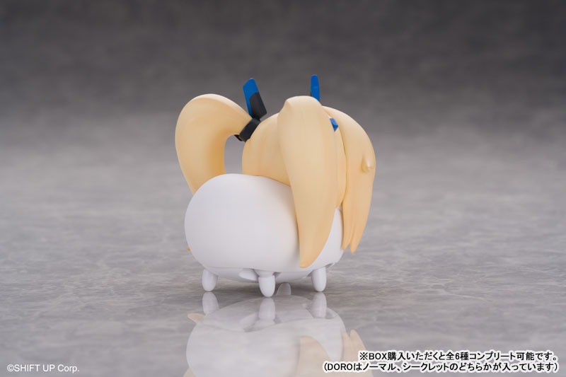[Set of 6] Yurayura Forest Mini Figure DORO Action Hobby Collection - Goddess of Victory: NIKKE (8cm) & Yurayura Forest Mini Figure Special Dog Park Rail (S, Beige) - Goddess of Victory: NIKKE (8cm)  By Amiami
