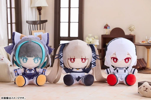 Image of Azur Lane Punipuni Plushie Cheshire & Formidable & Sirius By Solarain