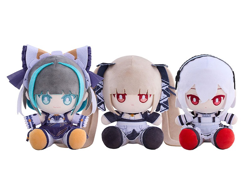 Azur Lane Punipuni Plushie Cheshire & Formidable & Sirius By Solarain