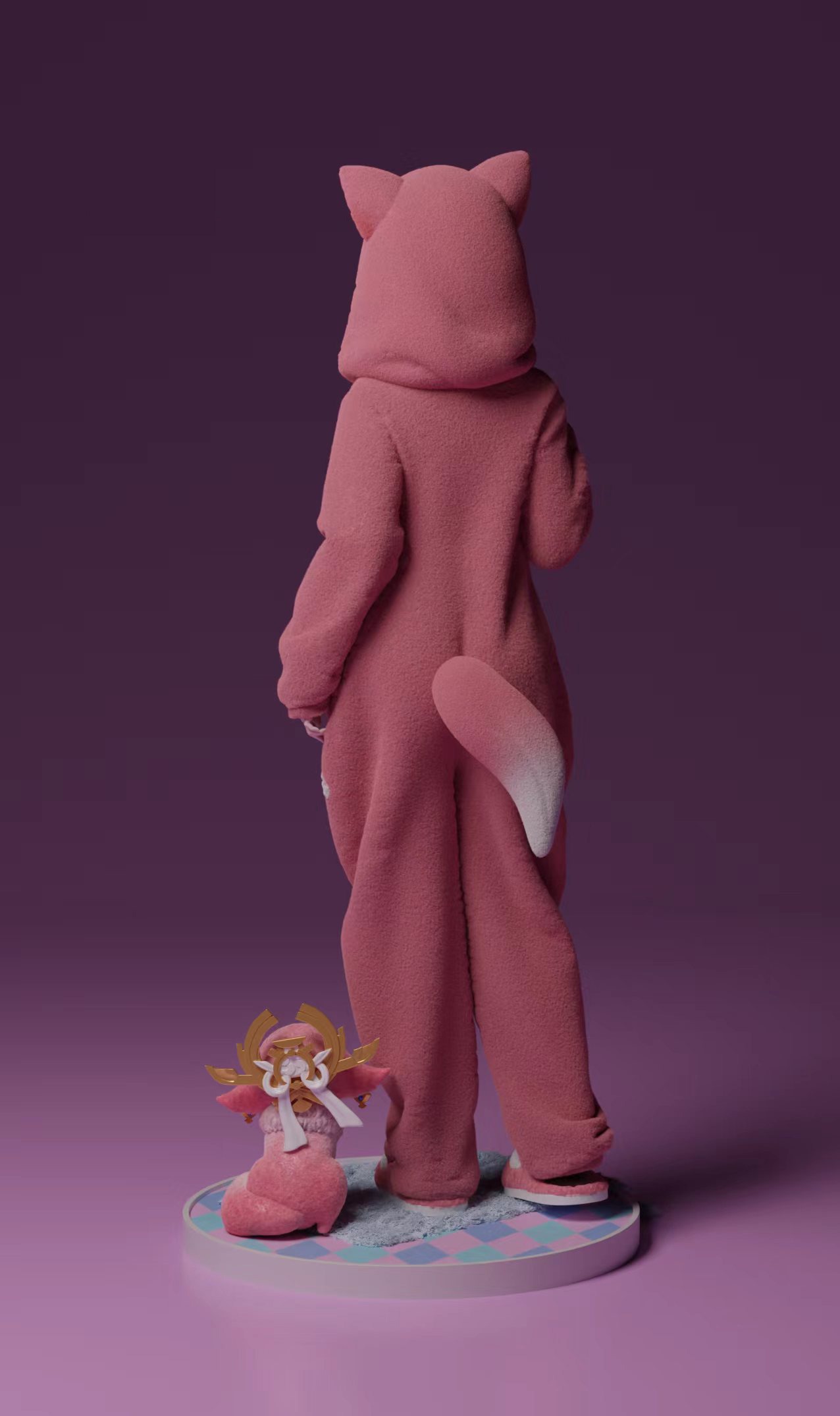 Scaled Figure 1/6 Yabai Raiden Shogun Pajamas Mode & Yae Miko [Fox Mode]