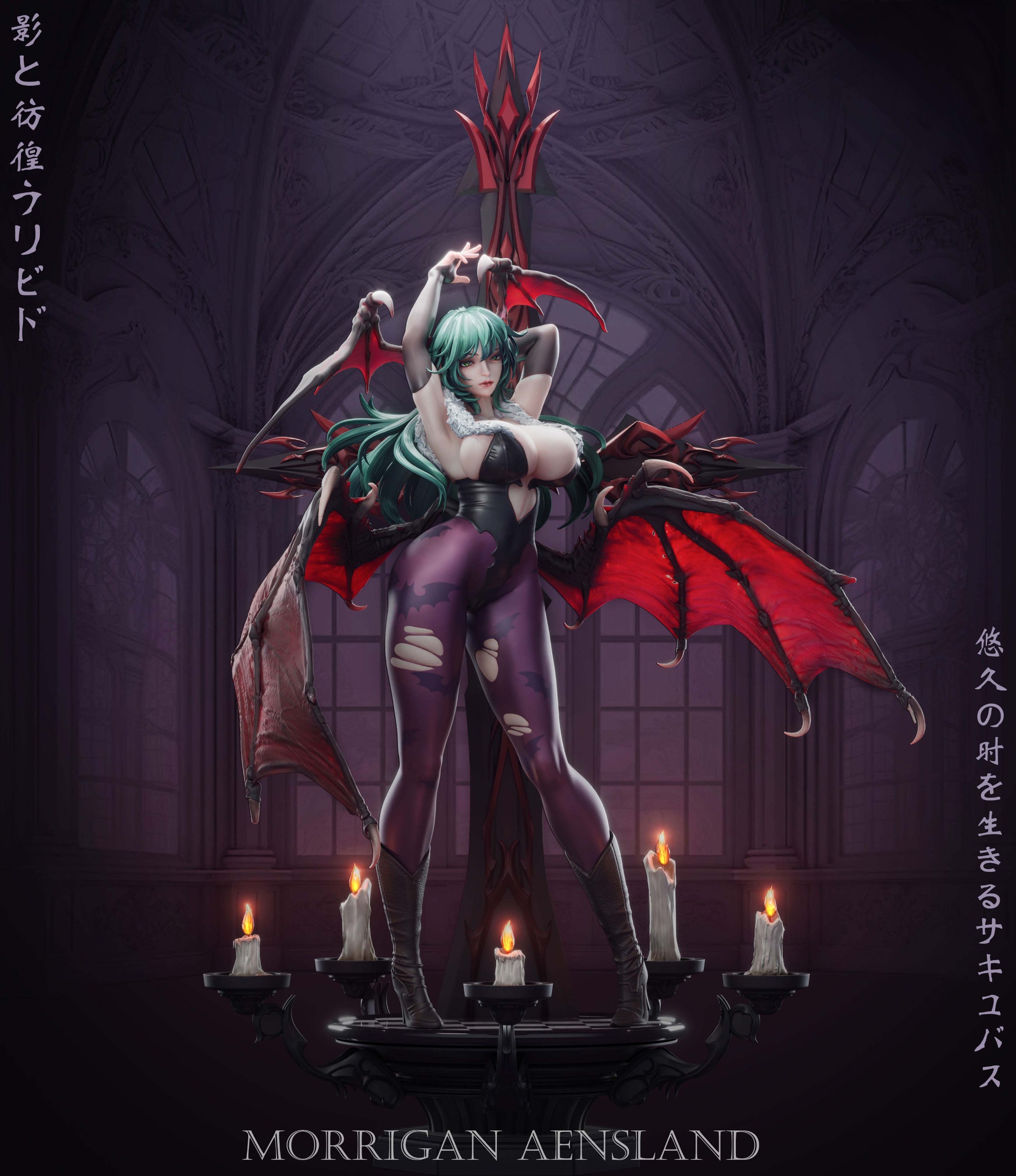 [Cast-Off] Scaled Figure 1/6 Morrigan Aensland - Darkstalkers