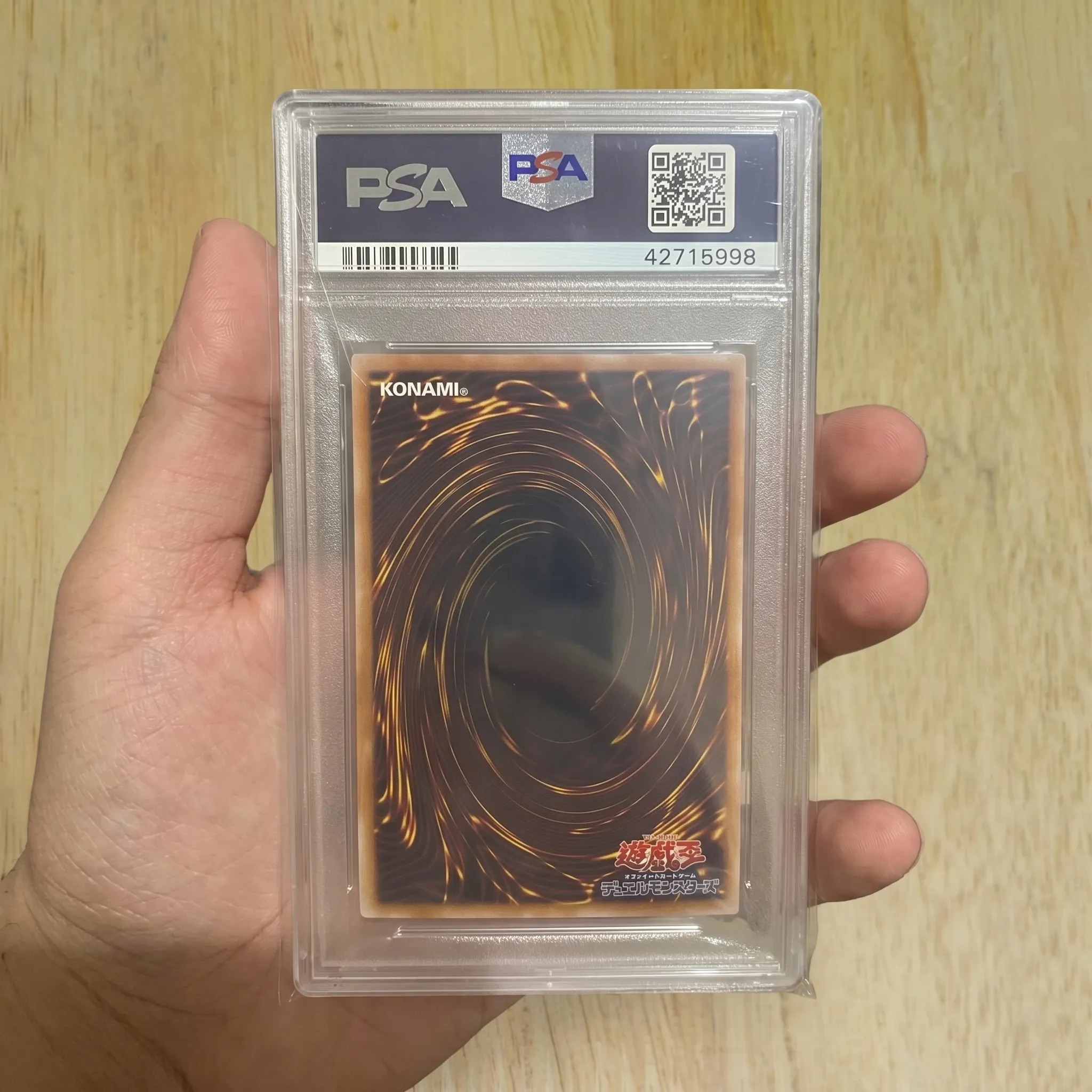 Blue Eyes White Dragon TCG PSA 8 JP SM-51 Ultimate Rare True Blue Luster Kartu Yugioh OCG Japanese
