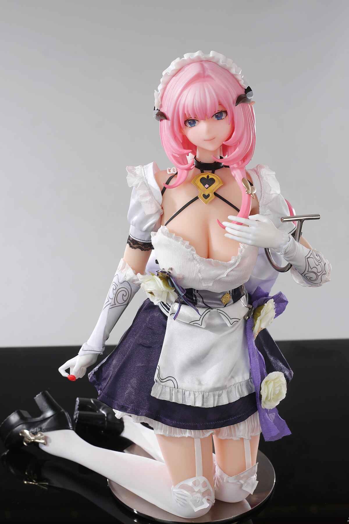 [Cast-Off] Silicone Action Figure 1/3 Elysia detachable Sailor Suit & Maid Custome Ver- Honkai Impact 3rd