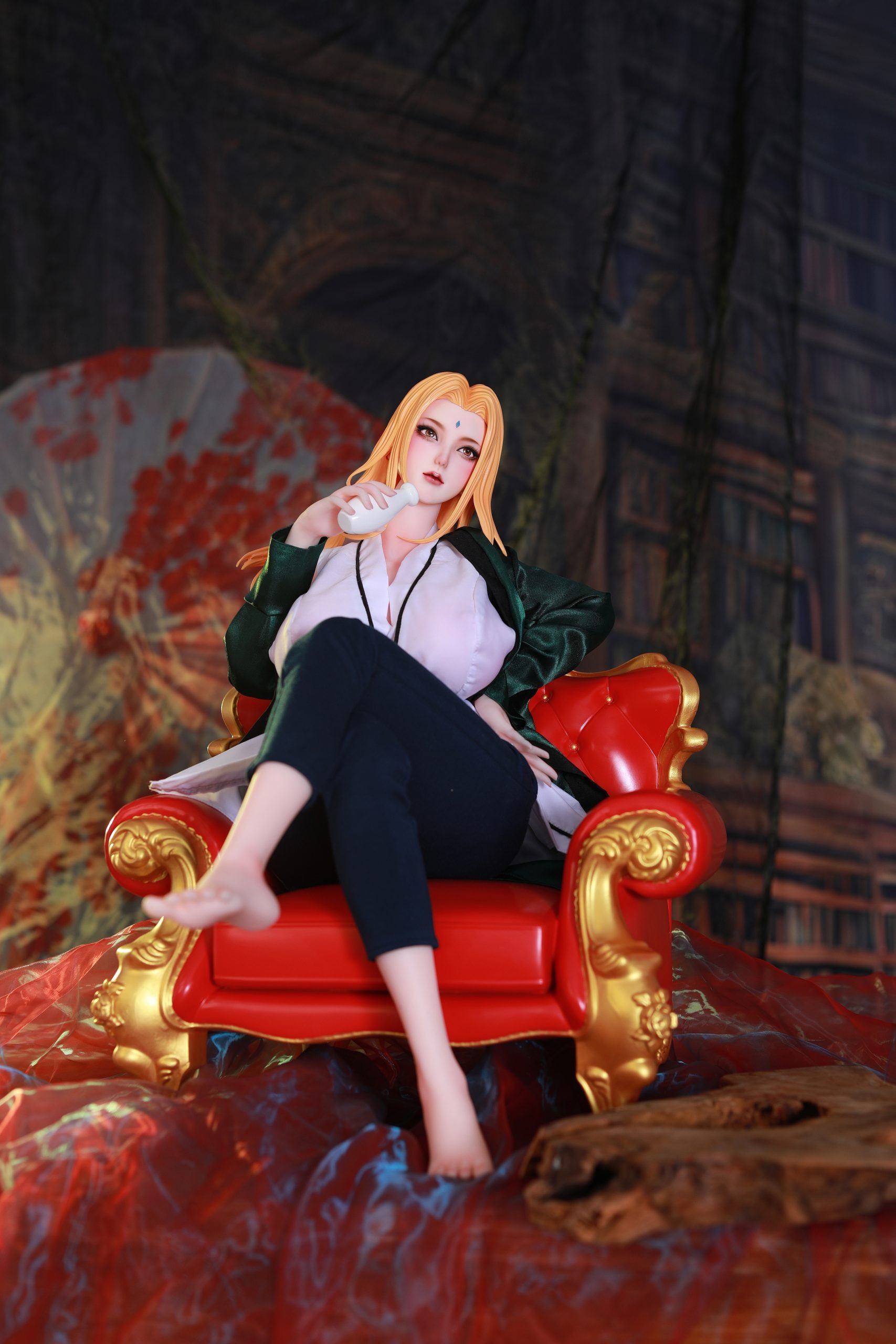 [Cast-Off] Scaled 1/4 Silicone Action Figure Tsunade - Naruto